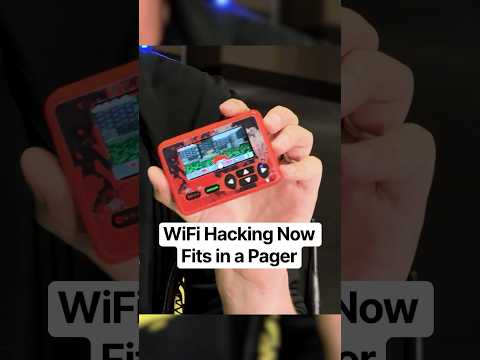 WiFi Hacking Now Fits in a Pager