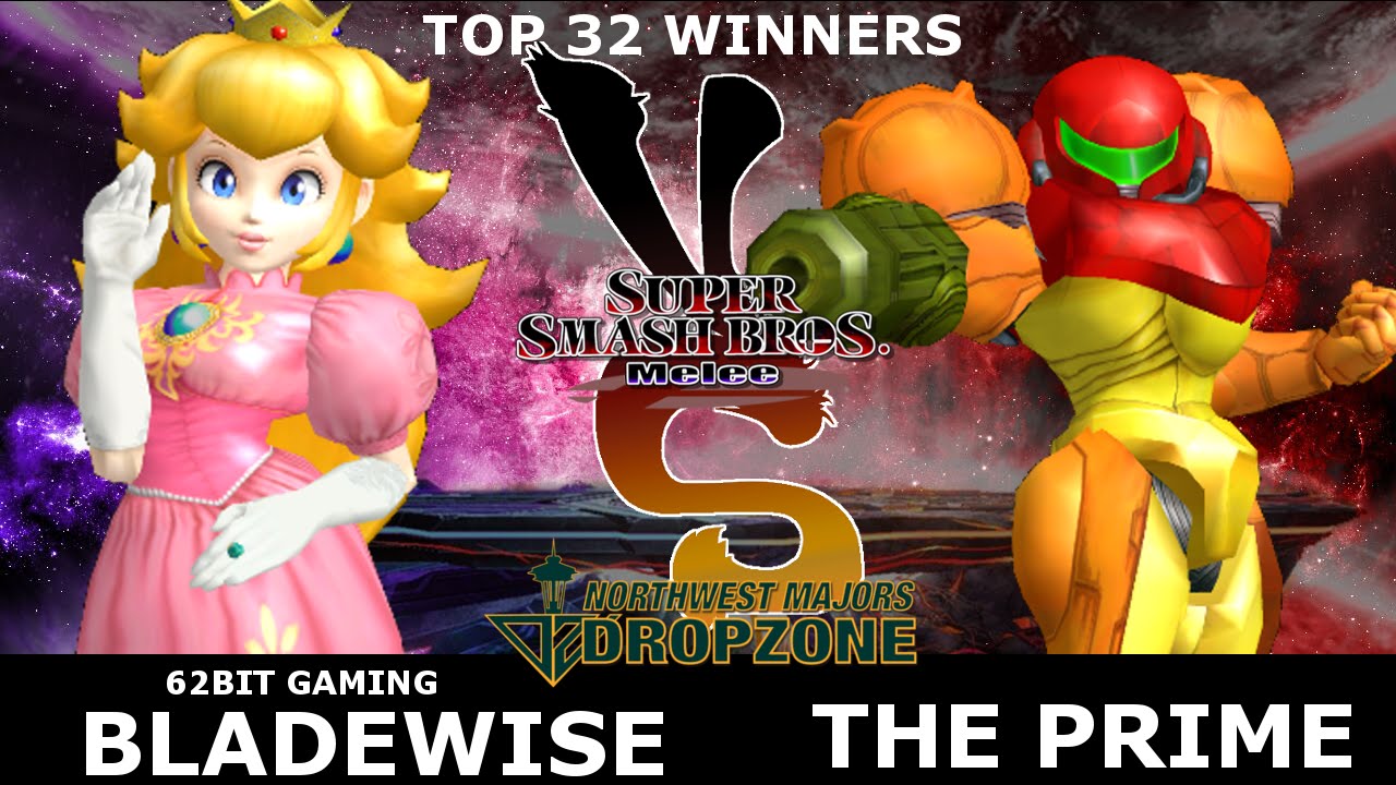 NWM:DropZone|ThePrime(Samus) Vs  62bit|Bladewise(Peach)
