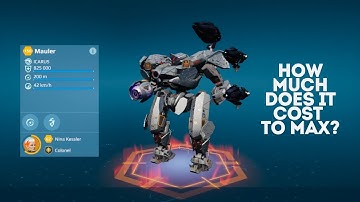 [WR] Level 1 to 150 - MAXING Out The Mauler Titan | War Robots