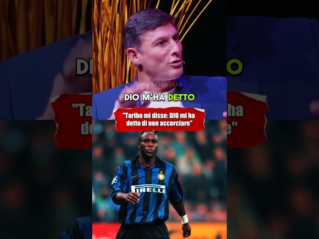Zanetti: "Taribo mi disse: DIO mi ha detto di non accorciare" — aneddoti Inter 😂⚽