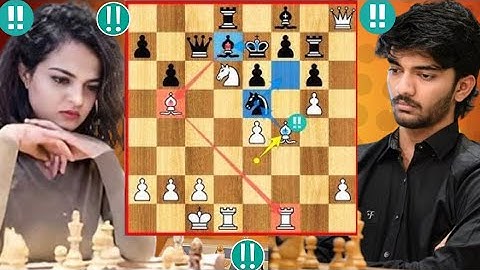 Tania Sachdev vs Gukesh D Chess Game #chess #chesscom #chessgame  