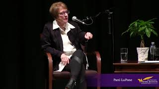Patti LuPone On Being On Stage Profile