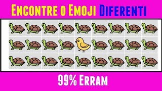 Encontre o Emoji Diferente !! Animais   - Part 7