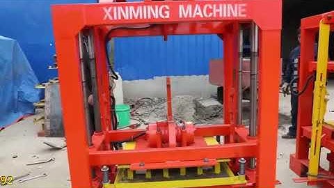Brick machine/multipurpose QTJ4-40 cement brick machine
