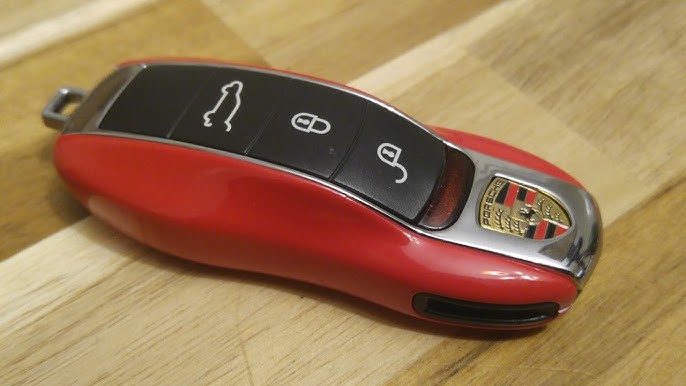 Porsche 911 Carrera - Schlüssel Batterie wechseln