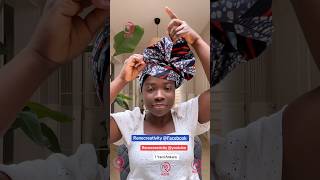Ankara Headwrap Tutorial #turban #ankara #scarf #shorts