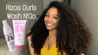 Curly Hair Wash N Go with Rizos Curls