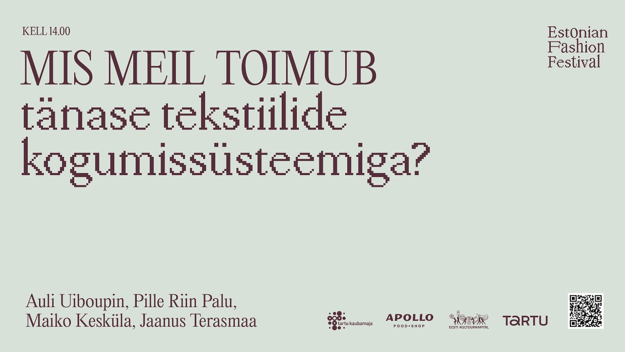 Greenery 2025: Mis meil toimub tänase tekstiilide kogumissüsteemiga