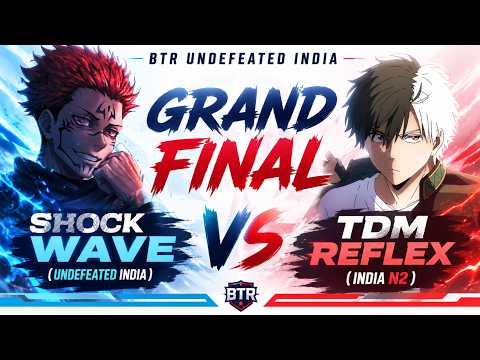 BTR UNDEFEATED INDIA | GRAND FINAL | 1V1 TDM TOURNAMENT | BGMI LIVE | BTR RANGER | @BTRRangeryt