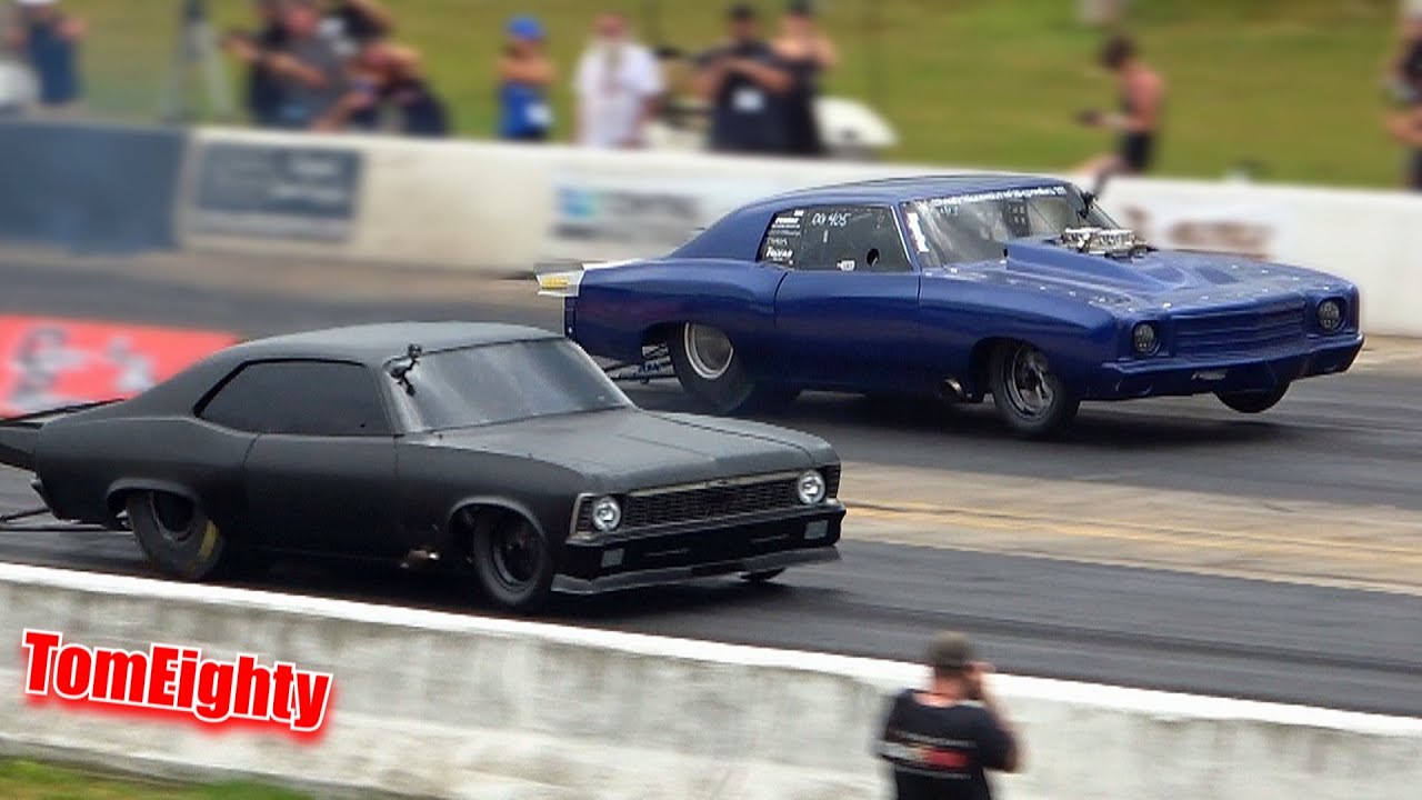 Street Outlaws drag racing at Outlaw Armageddon 5 Day 2, Outlaw Armageddon ...