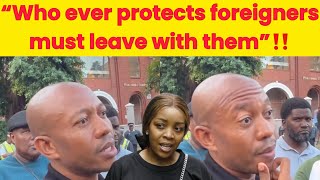Jacinta’s husband Speaks about the issue of illegal immigrants😟