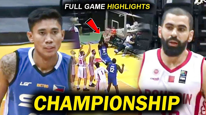 CHAMPION BACK TO BACK! Strong Group PH vs Bahrain Highlights | Nagpa-ulan ng Tres si Rhenz Abando!