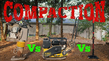 Compaction - Jumping Jack Vs. Plate Compactor Vs. Hand Tamper