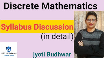 Syllabus : Discrete Mathematics in detail l UGC NET/HSSC PGT Screening/KVS/NVS/DSSSB l UGC NET GYAN