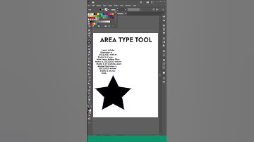 How to use Area Type Tool in Illustrator #tutorial #shorts