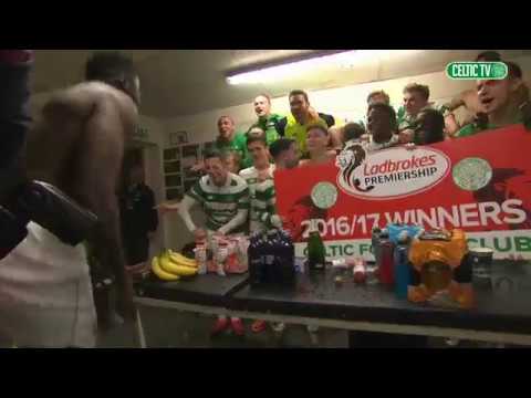 Celtic FC - #6inarow Celebrations at Tynecastle football score