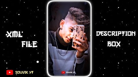 ATTITUDE STATUS VIDEO😏🔥 NEW TREND XML 🎟️🦋XML FILE ALIGHT MOTION @souvikyt220 #trending #xml