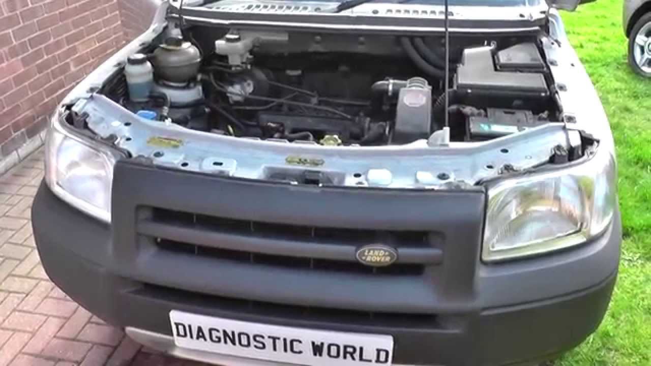 Landrover Freelander Brake Fluid Location - Youtube