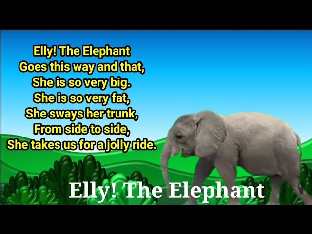 L Elephant Song I Imagine Me And My Elephant Walking Out Of The