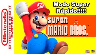 Terminando Super Mario Bros. [Nes/1985] Modo Super Rapido