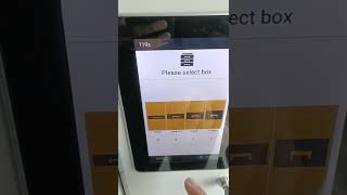 smart locker online payment for  drop off and pick up