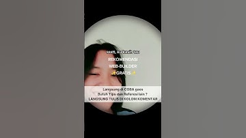 Cara Jenius membuat website tanpa coding #website #wix #websitesimple