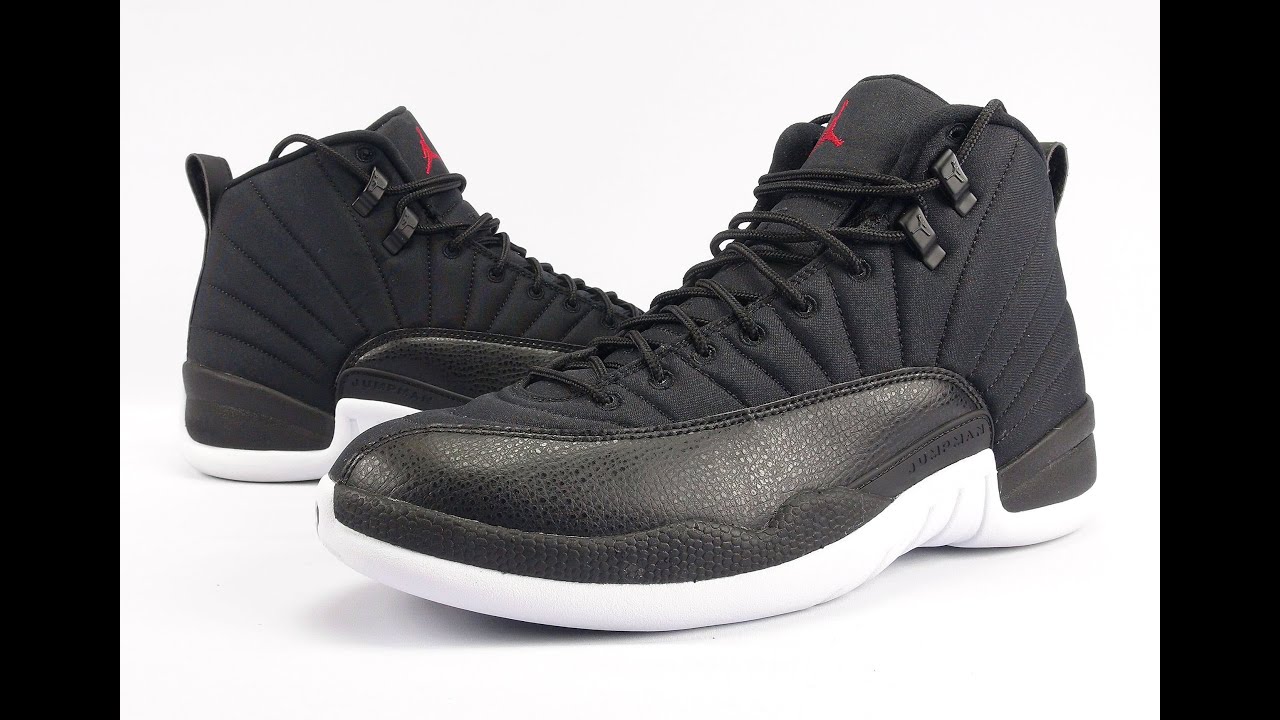 jordan 12 nylon black