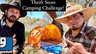 Thrift Store Camping Gear Challenge!
