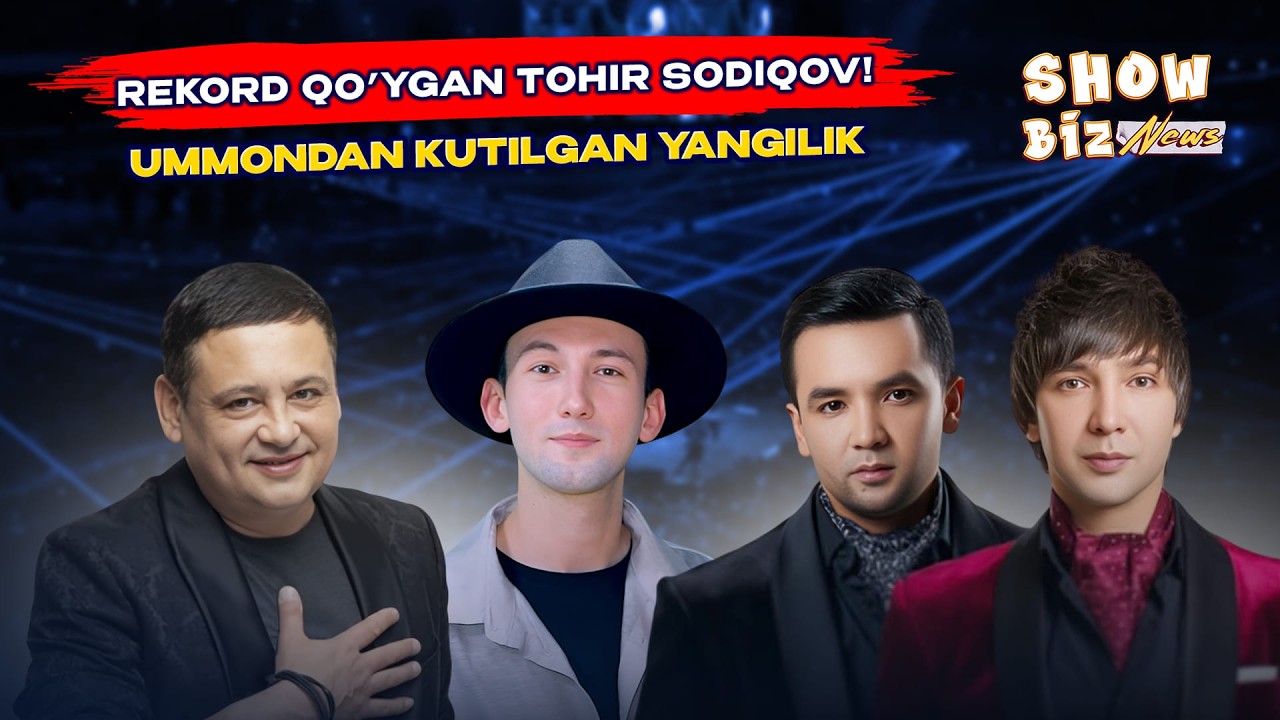 Rekord qo’ygan Tohir Sodiqov! Ummondan kutilgan yangilik... Show Biz News