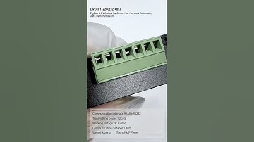 ZigBee 3.0 Wireless Radio DTU RS485/RS232 20dBm Easy-to-use Ad-hoc Automatic Data Retransmission