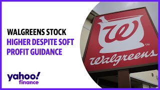 Walgreens stock higher despite soft profit guidance screenshot 4