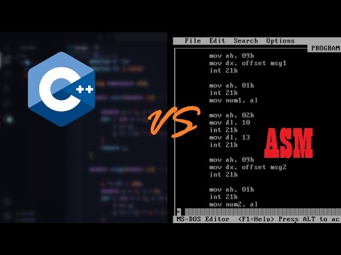 С++ VS ASSEMBLER ( С++ против Ассемблера )