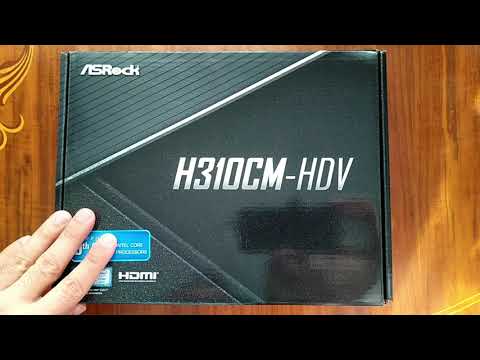 Материнская плата ASRock H310CM-HDV (s1151, Intel H310, PCI-Ex16)