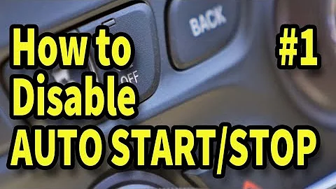 How to Disable Start Stop