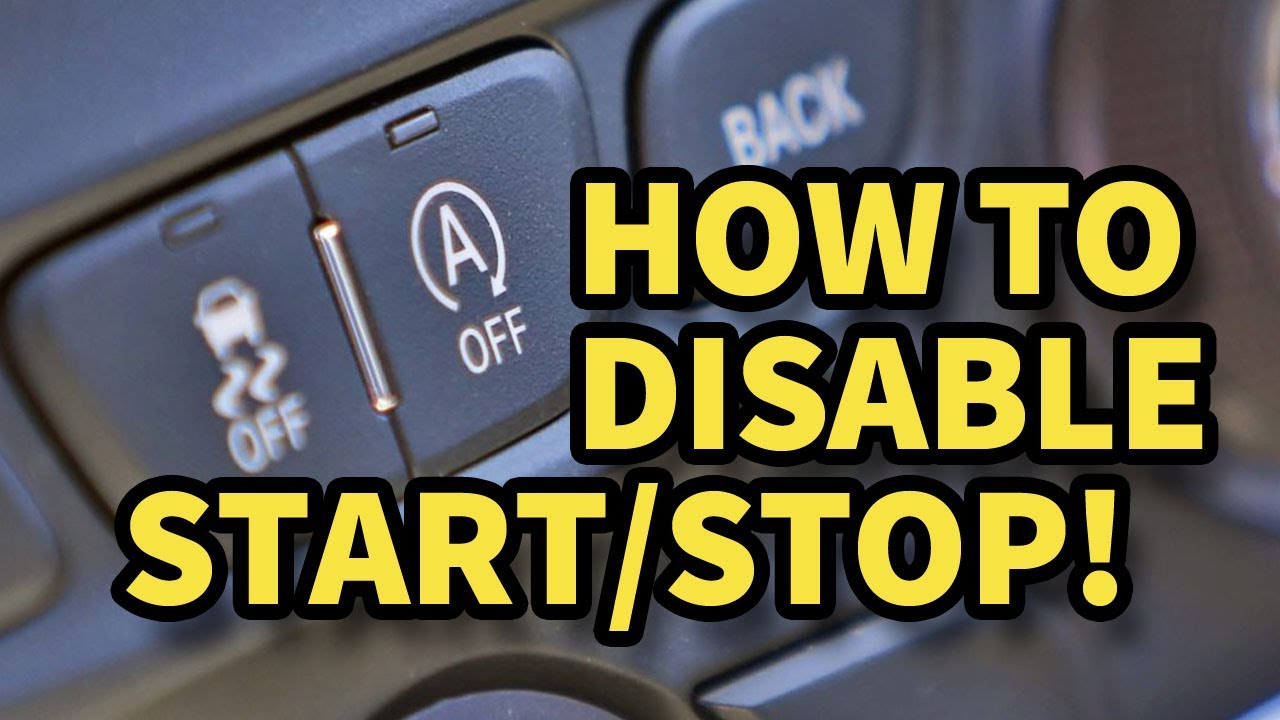 Auto Start-Stop  How It Works & How to Disable It