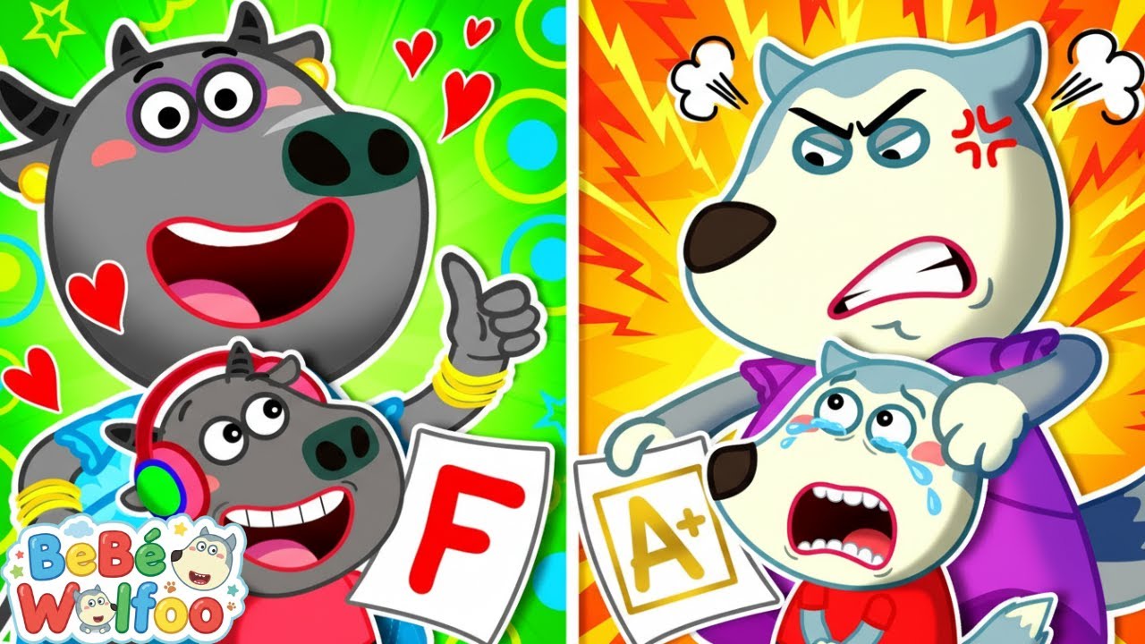 Bebé Wolfoo | Hacer trampa con las notas no está bien | Dibujos animados Navideños para niños