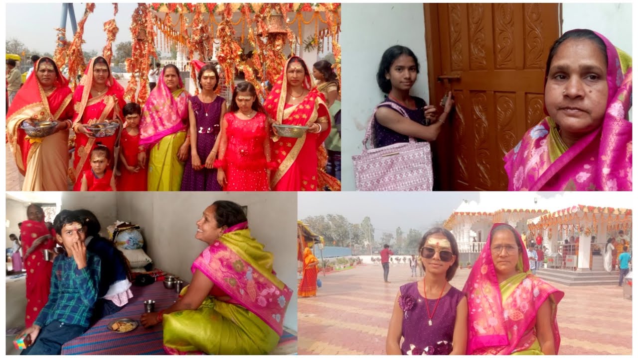 🏡Куда мы дошли?😍Какое прекрасное место!🥰Все люди из моего дома собрались вместе, совершили пуджу,...