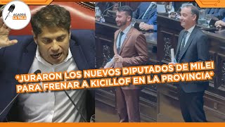 NUEVOS LEGISLADORES DE MILEI PARA FRENAR A KICILLOF JURAN EN LA PROVINCIA | COBERTURA EXCLUSIVA ALP