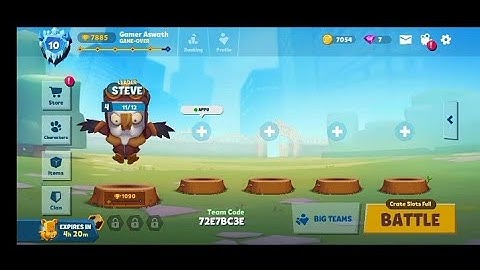 Zooba zoo battle Arena Gameplay Walkthrough part 19 new skin for Steve... GamerAswath