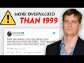 Michael Burry Calls Extreme Overvaluation and Reduces His Exposure