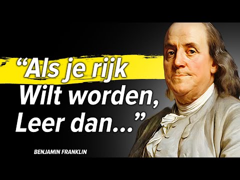 Video: Benjamin Franklin: citaten, aforismen en beste uitspraken