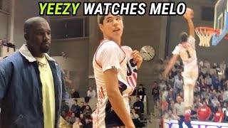 LaMelo Ball Plays In Front Of KANYE WEST In Belgium! Melo GOES OFF When Yeezy Pulls Up 🔥