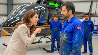 Bu Heli̇kopteri̇ Tami̇r Edebi̇li̇rsen, Seni̇n Olur Dedi̇ Ceo, Faki̇r Tami̇rci̇ye. 10 Daki̇ka Sonra...