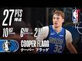 ダブルダブル🔥】クーパー・フラッグが27得点と10アシストで