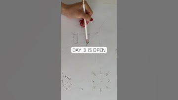 Perspective Drawing for Beginners: How to Draw a Cylinder #perspectivedrawing