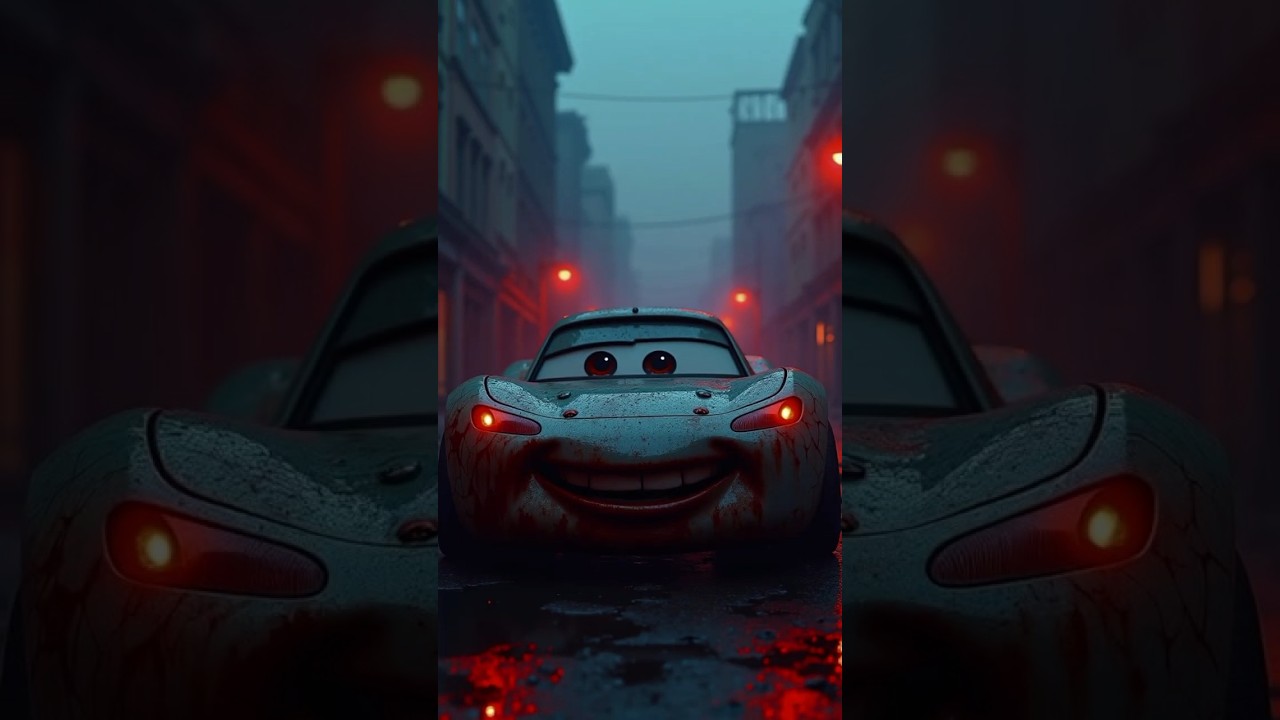 Monster Car and McQueen 