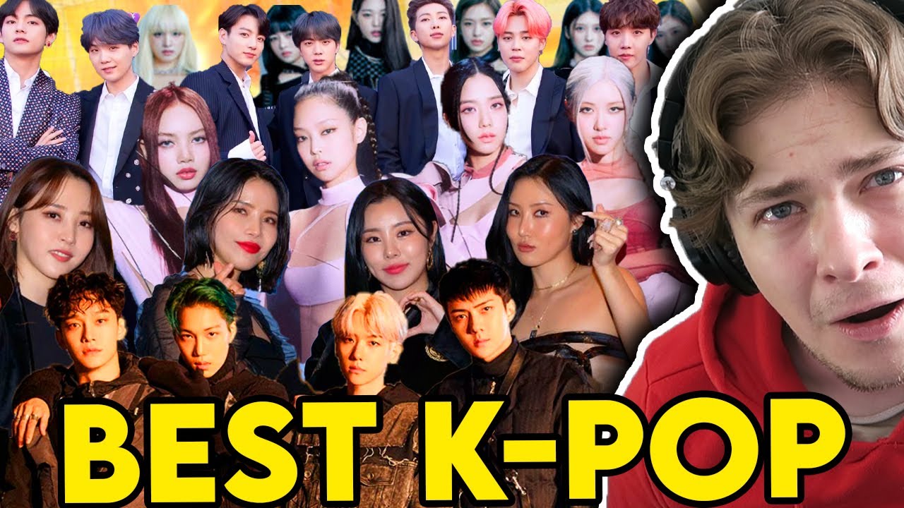 Реакция человека, не являющегося поклонником K-POP, на топ-10 самых просматриваемых музыкальных в...