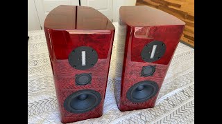 Philharmonic BMR monitors in Red Burl - unboxing