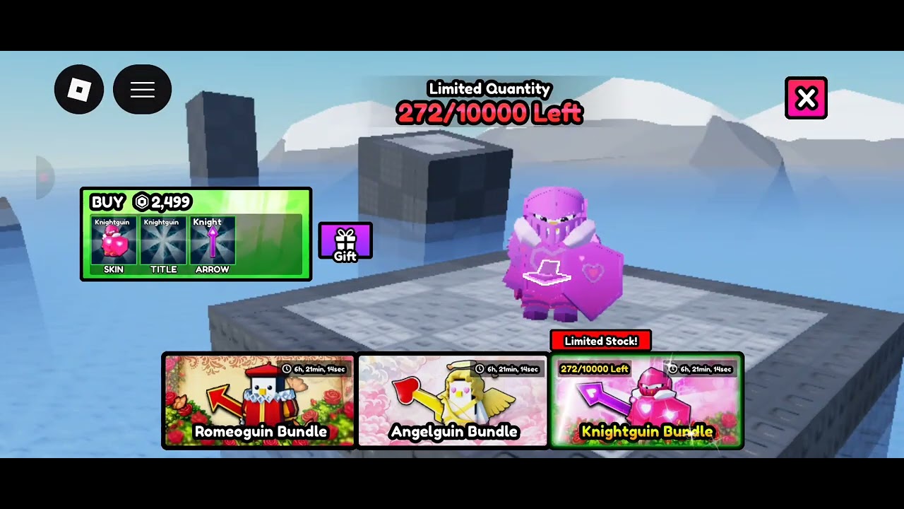 Roblox knockout! (i didnt expect my friend would join)