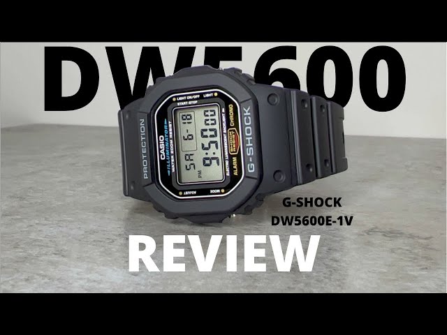 BEST WATCH FOR UNDER $100? | G-SHOCK DW5600E-1V UNBOXING & REVIEW